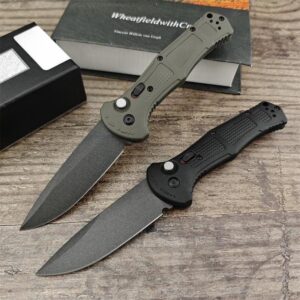 EDC Folding Knife – Black Blade Tool for Camping